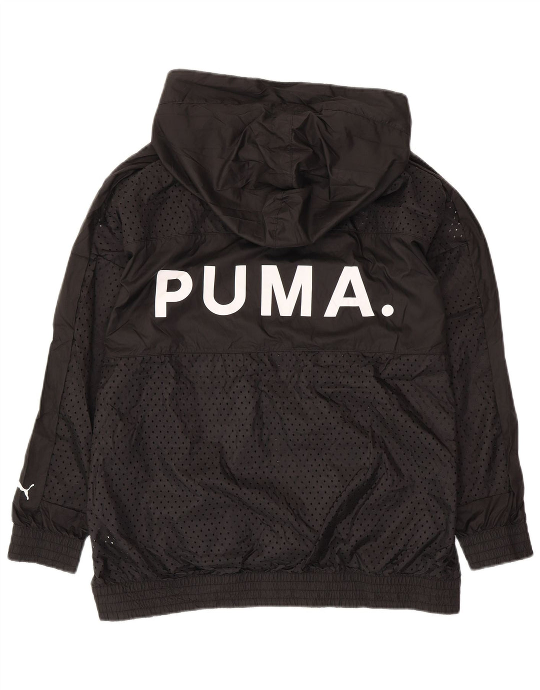 PUMA Veste de Survêtement à Capuche Graphique Homme Noir Moyen Polyester