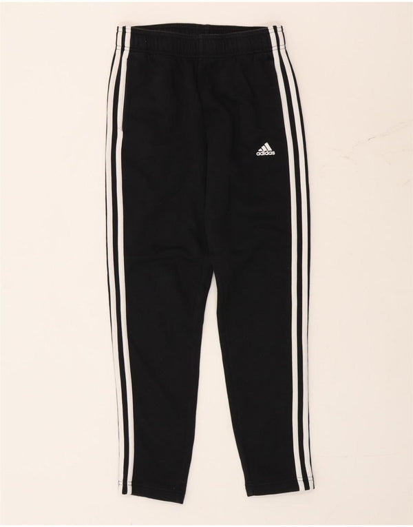 Adidas Pantalon de Survêtement Fille 11-12 ans Noir Coton