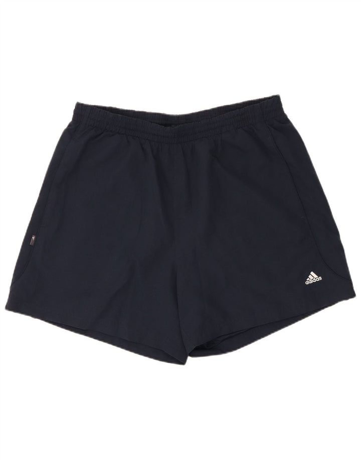 Adidas Short de sport pour homme XL Bleu marine Polyester