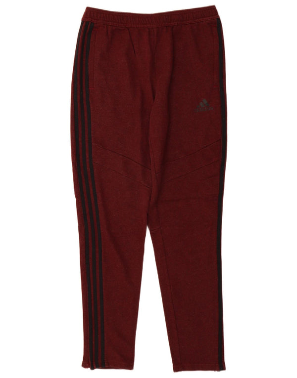 ADIDAS Pantalon de Survêtement Garçon 15-16 ans Bordeaux Coton