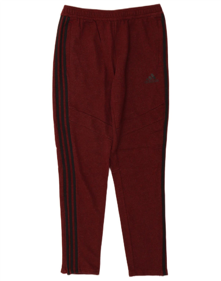 ADIDAS Pantalon de Survêtement Garçon 15-16 ans Bordeaux Coton