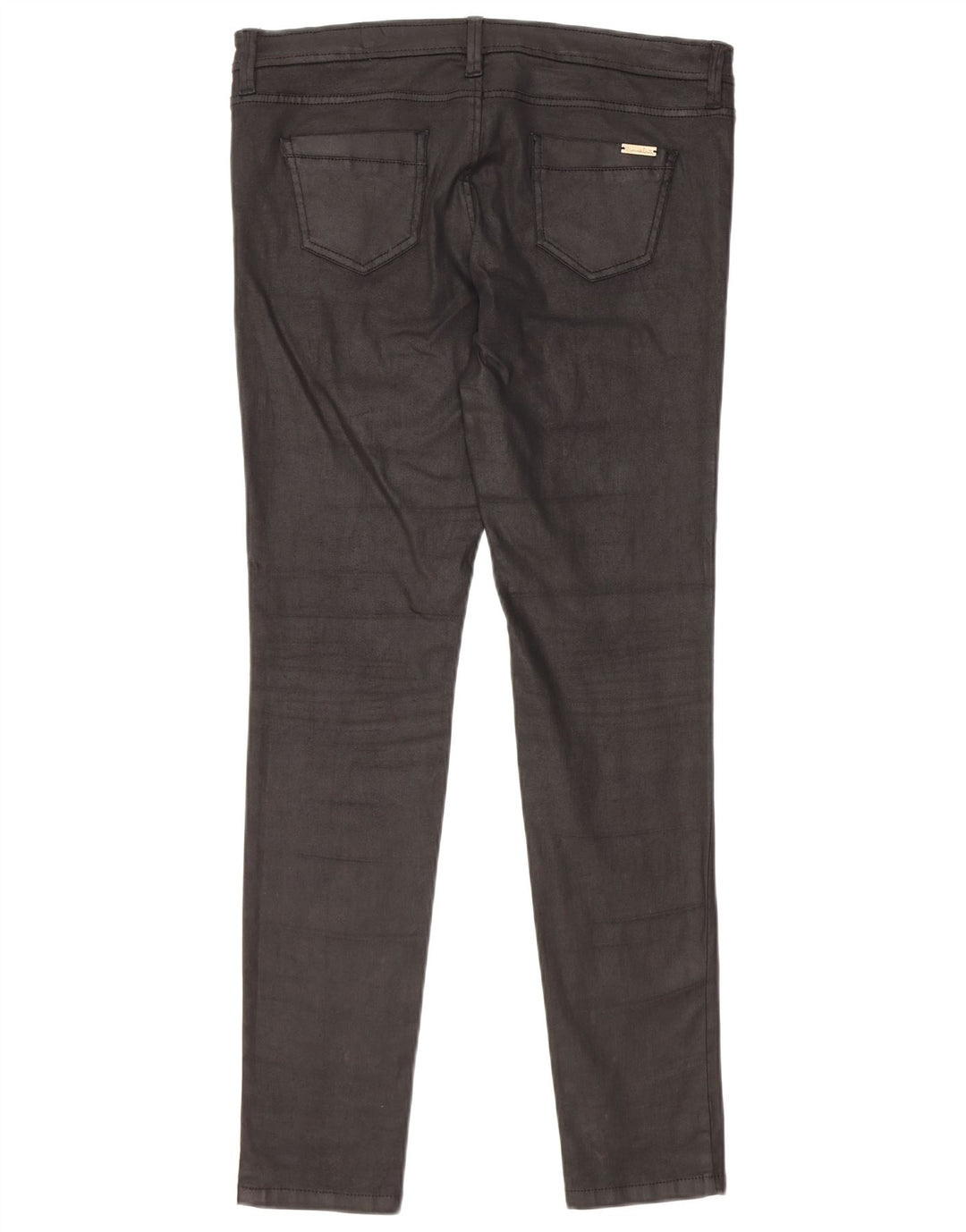 Massimo Dutti Pantalon skinny pour femme EU 42 Large W32 L30 Noir