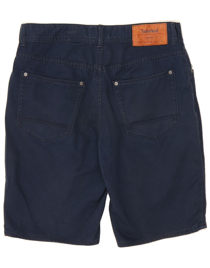 TIMBERLAND Mens Denim Shorts W30 Medium  Navy Blue Cotton Vintage Timberland and Second-Hand Timberland from Messina Hembry 