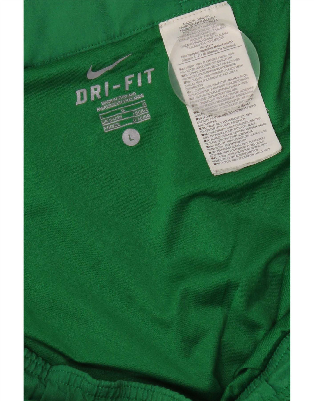 Short de sport Nike Portugal pour homme, grand, vert, polyester