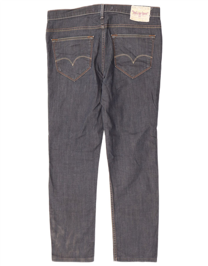 Levi's Jean Slim 519 Homme W36 L29 Bleu Marine Coton