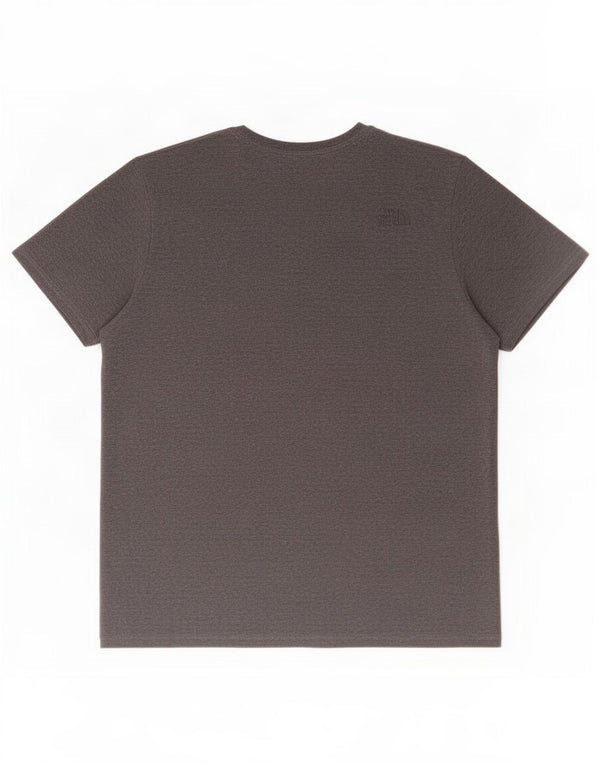 The North Face T-shirt graphique pour homme XL en coton moucheté gris