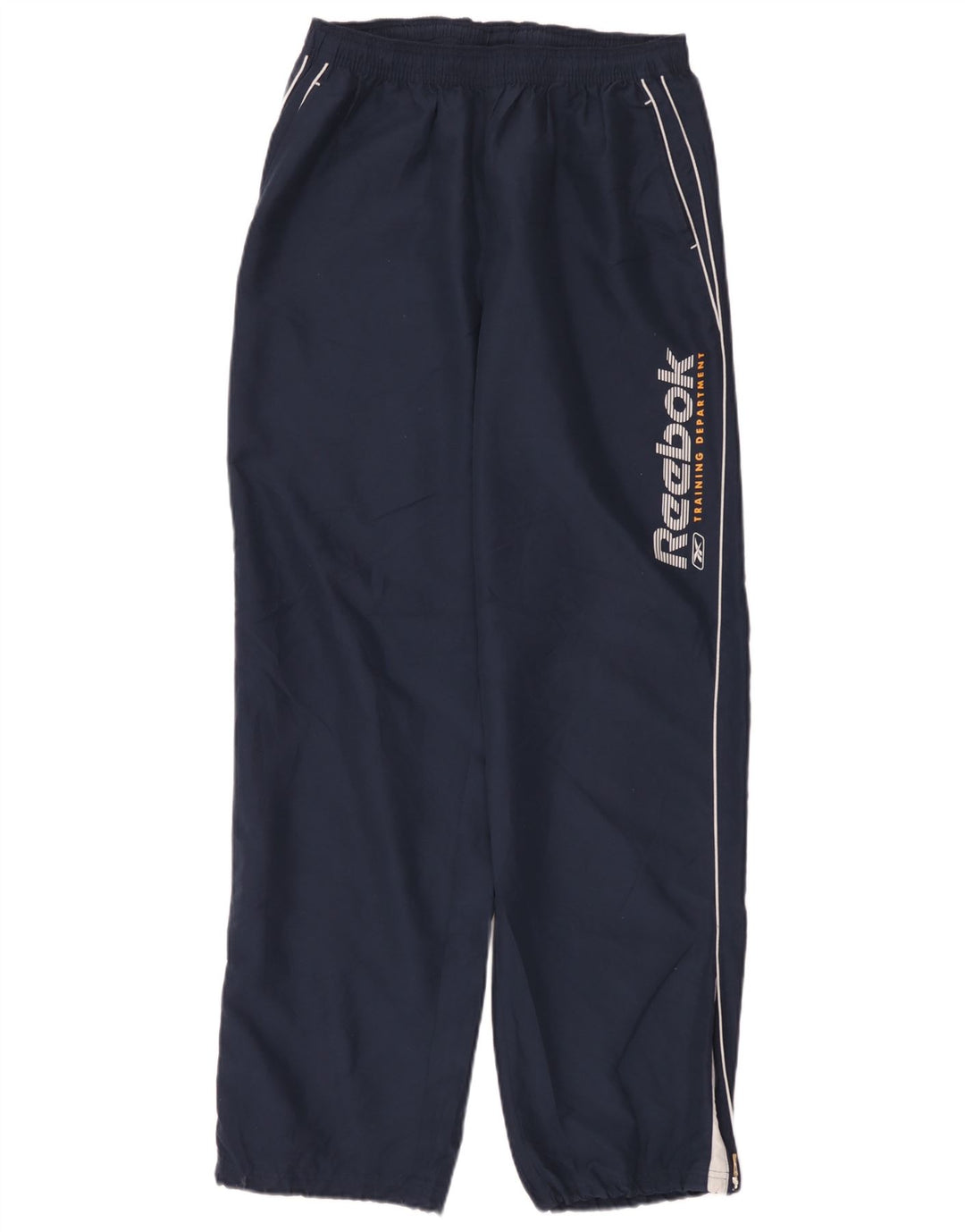 Reebok Pantalon de Survêtement Graphique Homme Large Bleu Marine Polyester