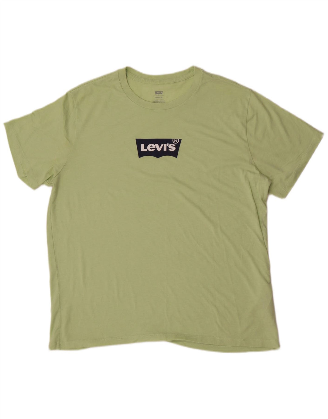 Levi's T-Shirt Standard Graphic Top XL Homme Vert Polyester