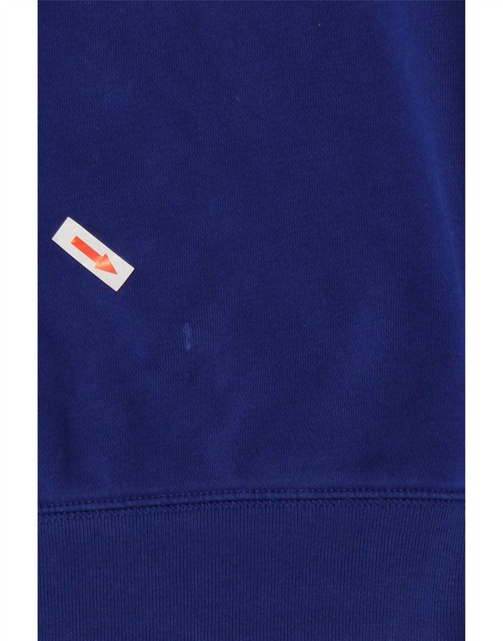 Gap Sweat-shirt graphique pour femme UK 10 Petit Bleu Coton