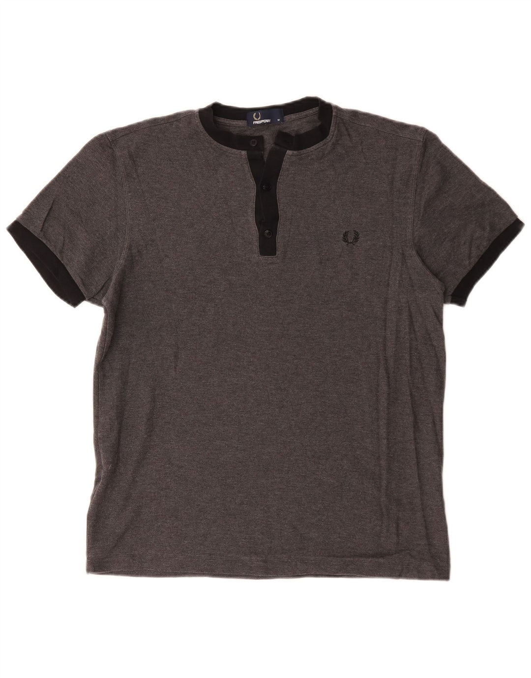 Fred Perry T-Shirt Homme Gris Moyen Coton