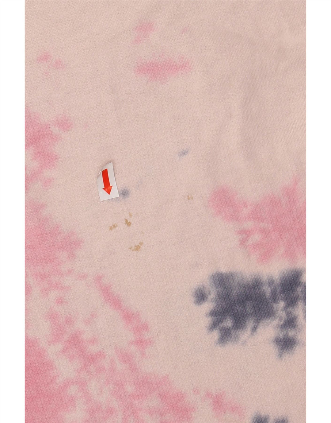 VANS T-Shirt Homme Top XL Rose Tie Dye Coton