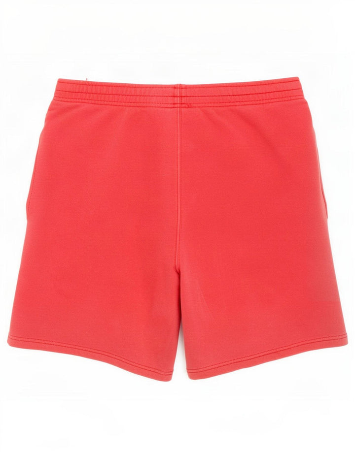 Superdry Short de Sport Homme Rouge Moyen Coton
