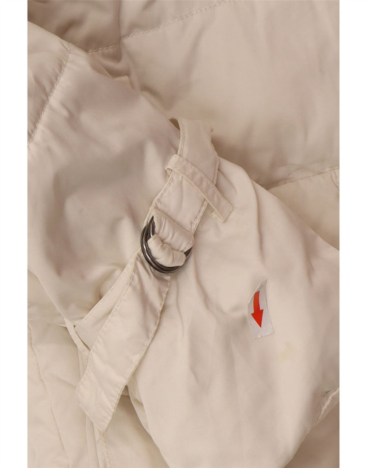 Marlboro Classics Manteau rembourré pour femme EU 46 XL Blanc Polyester