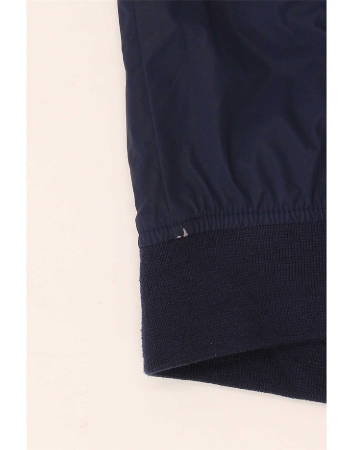Zara Veste Bomber Homme UK 40 Large Bleu Marine Polyester