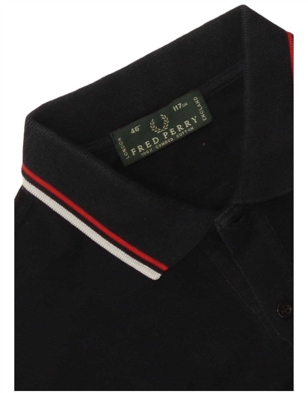 Fred Perry Polo Homme Grand Noir Coton