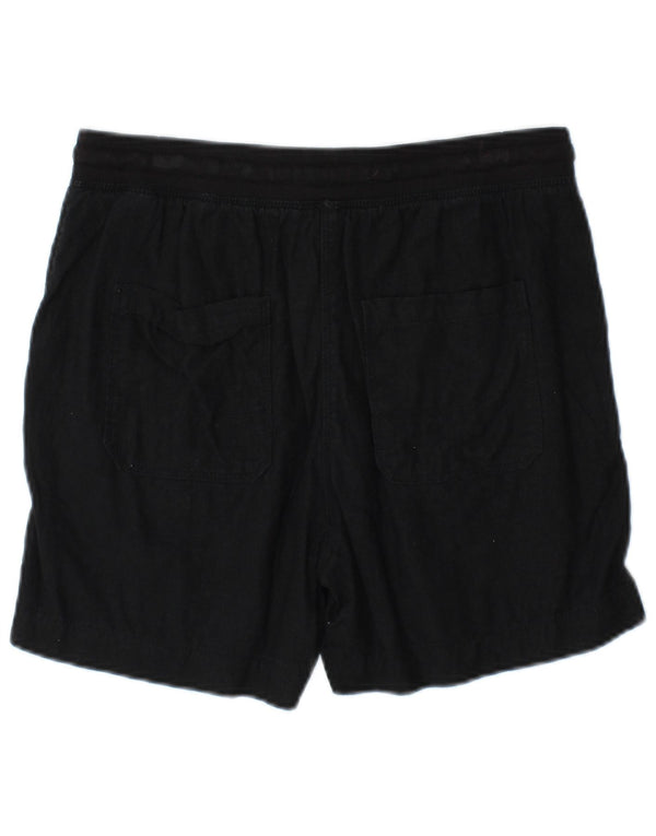 Marks & Spencer Short chino pour femme UK 10 Small W32 Lin noir
