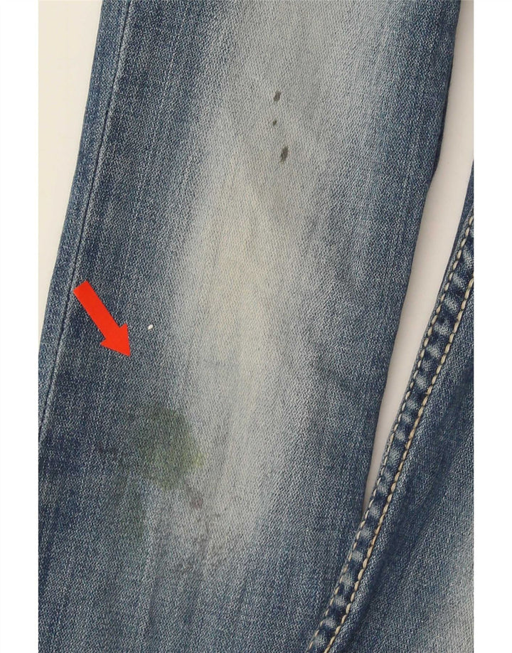 BKE Jean évasé effet vieilli pour fille 9-10 ans W24 L25 Bleu