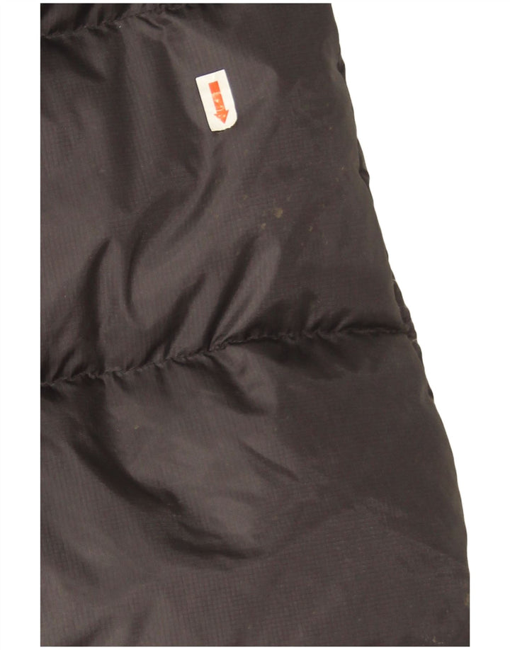 Helly Hansen Manteau rembourré surdimensionné à capuche pour femme UK 10 Petit nylon noir