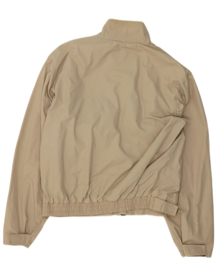 Alberto Aspesi Veste Bomber Homme UK 38 Coton Beige Moyen