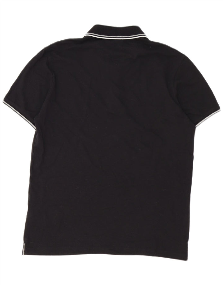 CHAMPION Polo Homme Petit Noir Coton