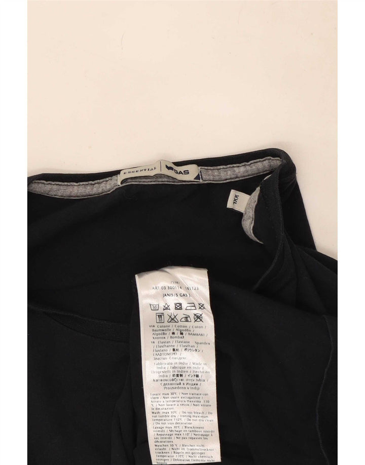 Gas Top Homme Manches Longues 2XL Bleu Marine Coton