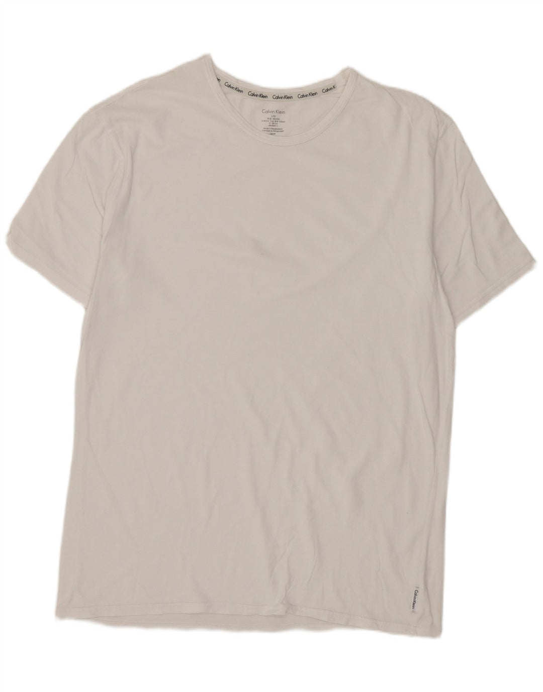 Calvin Klein T-shirt pour homme Grand Blanc