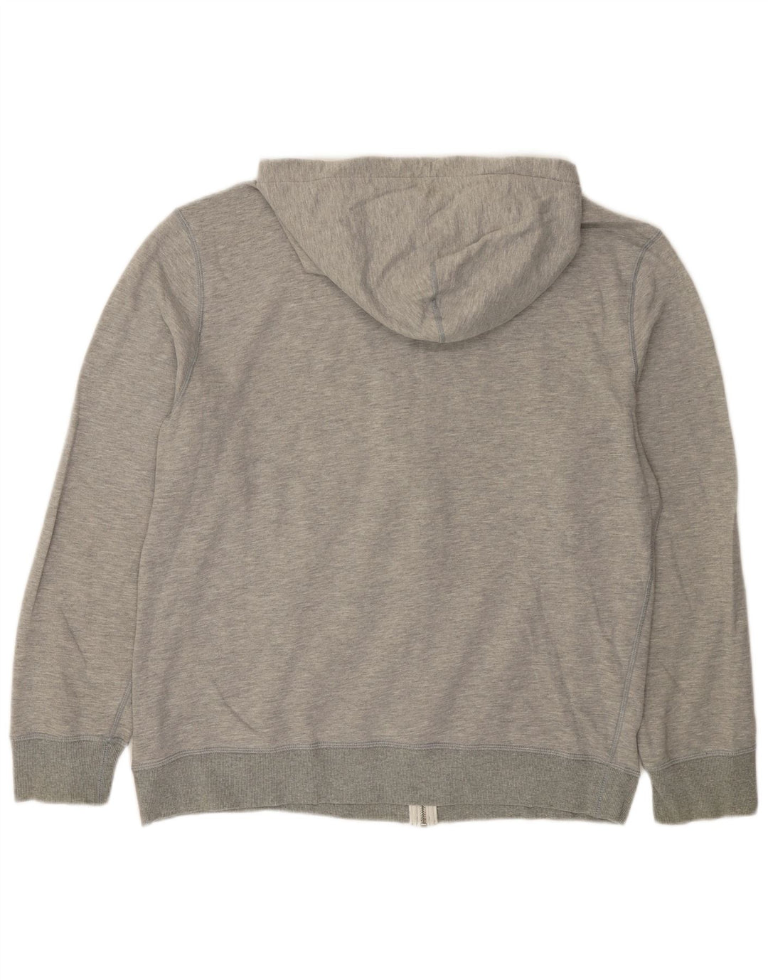 CONVERSE Pull à capuche zippé pour homme 2XL Gris Coton