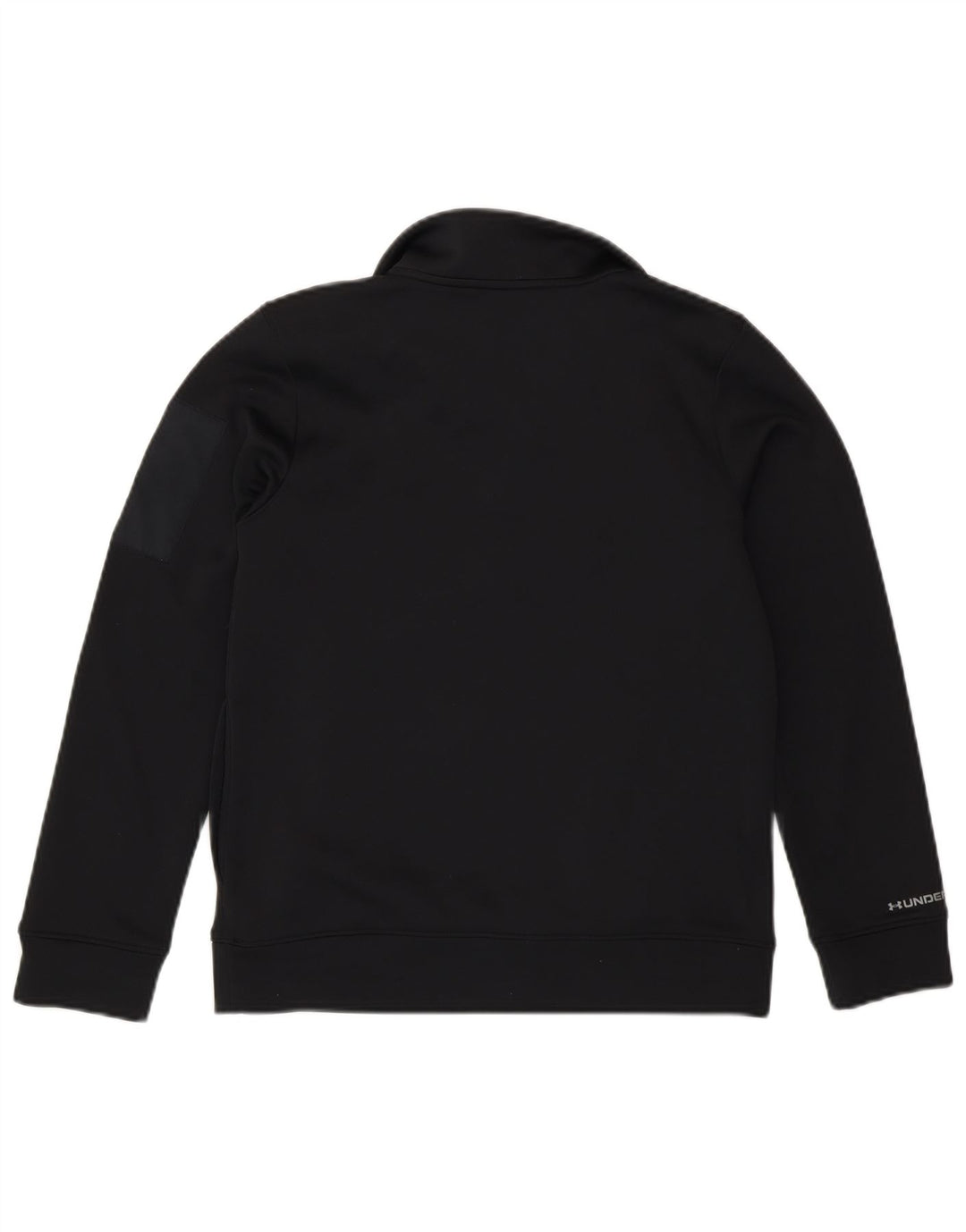 Under Armour Sweat-shirt à col zippé pour garçon 9-10 ans Noir moyen