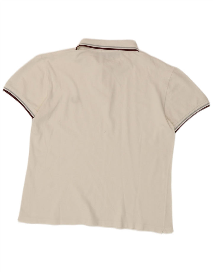 Fred Perry Polo Homme Blanc Moyen