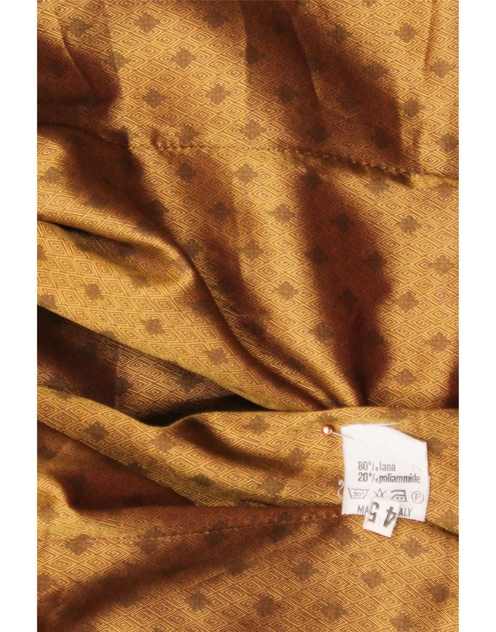 Veste blazer à 2 boutons pour homme UK 36 Petite laine kaki