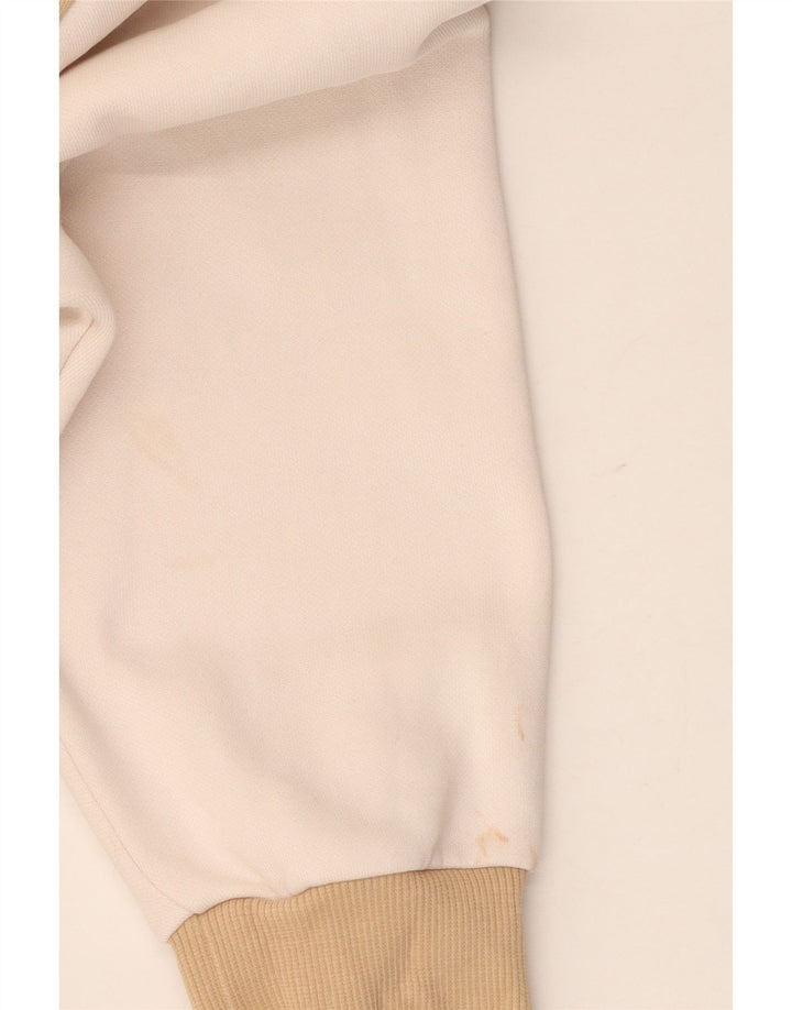 Puma Veste de survêtement pour femme UK 14 Coton color block beige moyen
