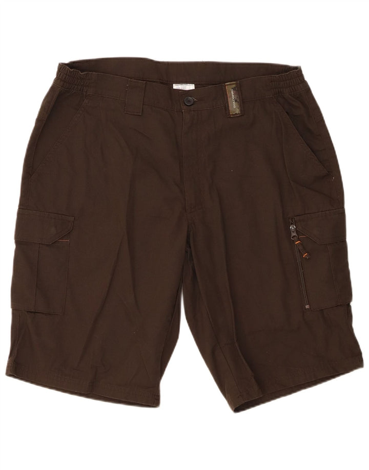 Decathlon Short Cargo Homme XL W38 Marron Polyester