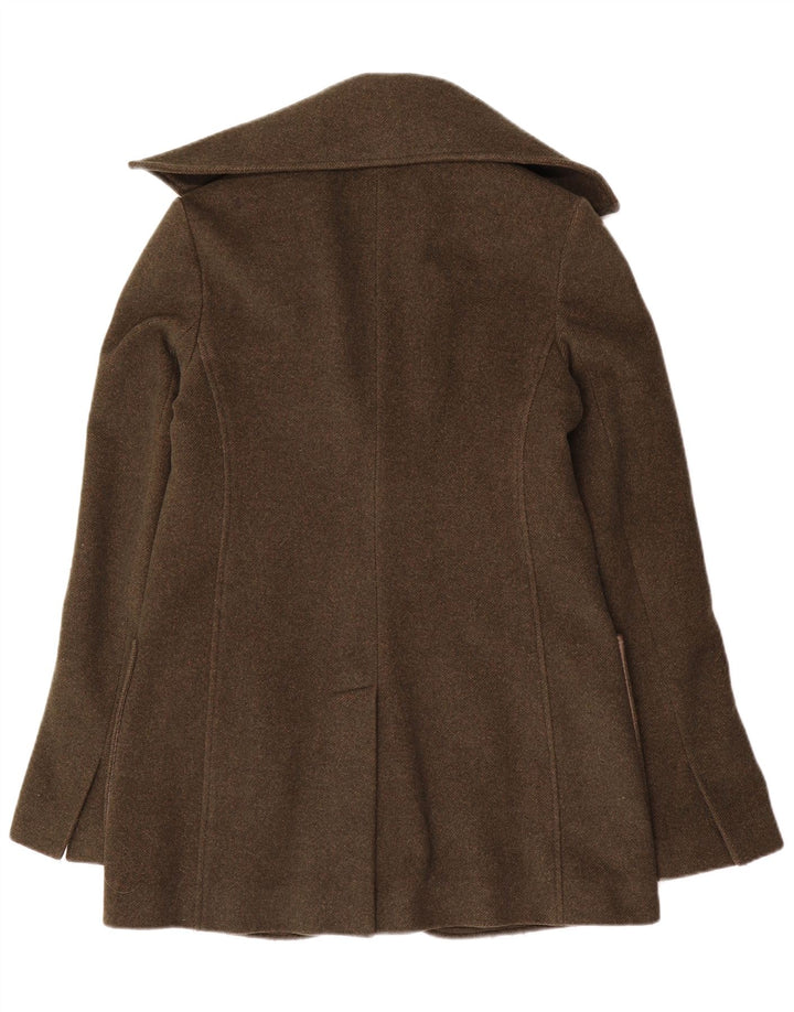 PATRIZIA PEPE Veste Blazer 2 Boutons Femme IT 44 Laine Kaki Moyen