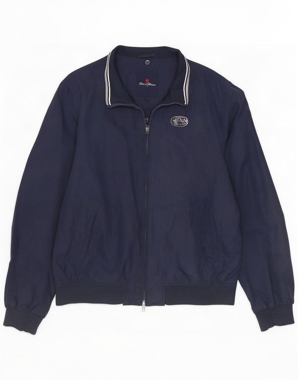 Conte of Florence Veste de survêtement pour homme Taille L Bleu marine Polyester