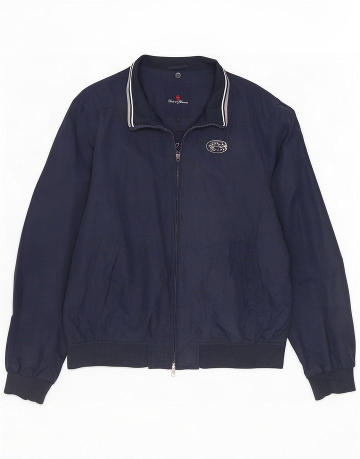 Conte of Florence Veste de survêtement pour homme Taille L Bleu marine Polyester