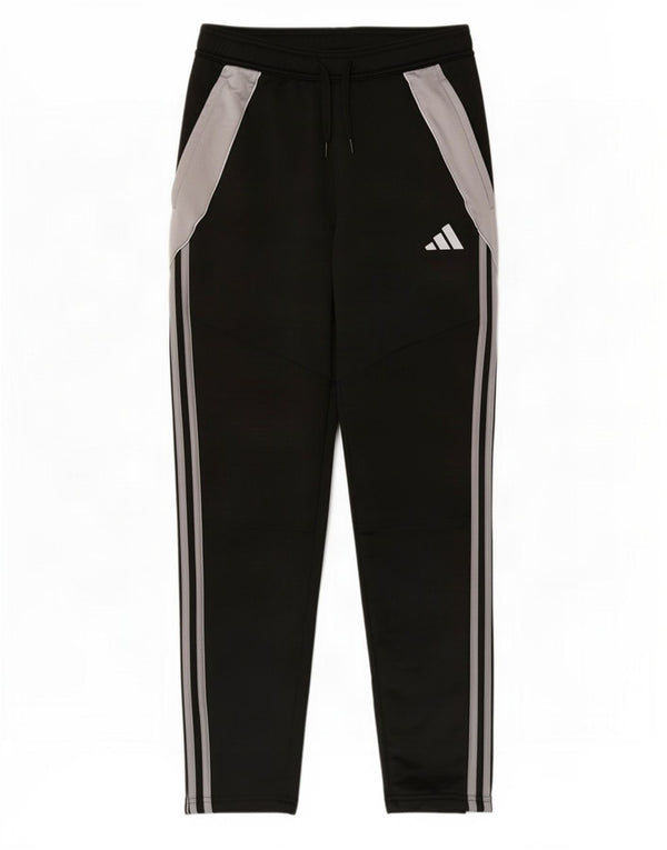 Adidas Pantalon de survêtement pour homme Noir moyen Polyester colour block