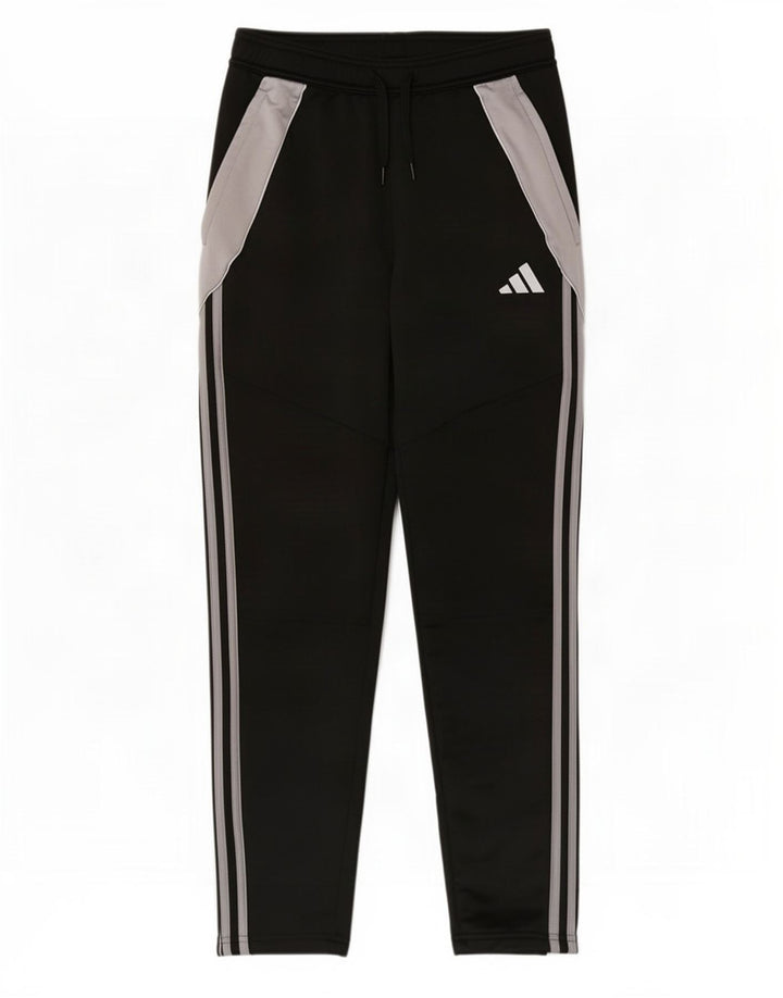 Adidas Pantalon de survêtement pour homme Noir moyen Polyester colour block
