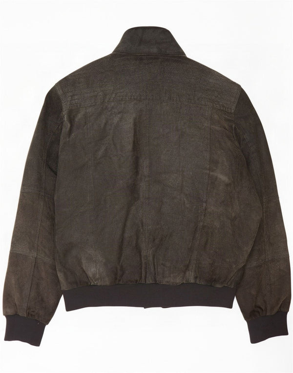 Conbipel Veste Bomber En Daim Homme IT 54 XL Vert
