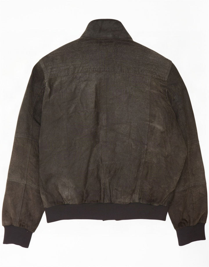 Conbipel Veste Bomber En Daim Homme IT 54 XL Vert