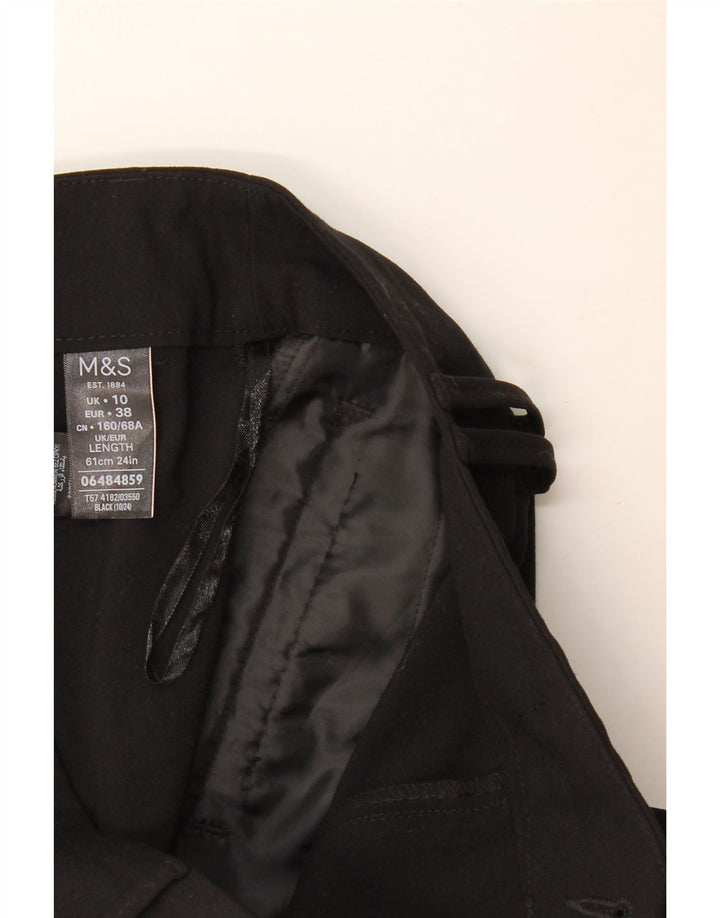 Marks & Spencer Jupe crayon femme UK 10 Small W30 Noir Polyester