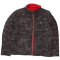 NAUTICA Veste matelassée réversible pour homme UK 40 Large Black Camouflage