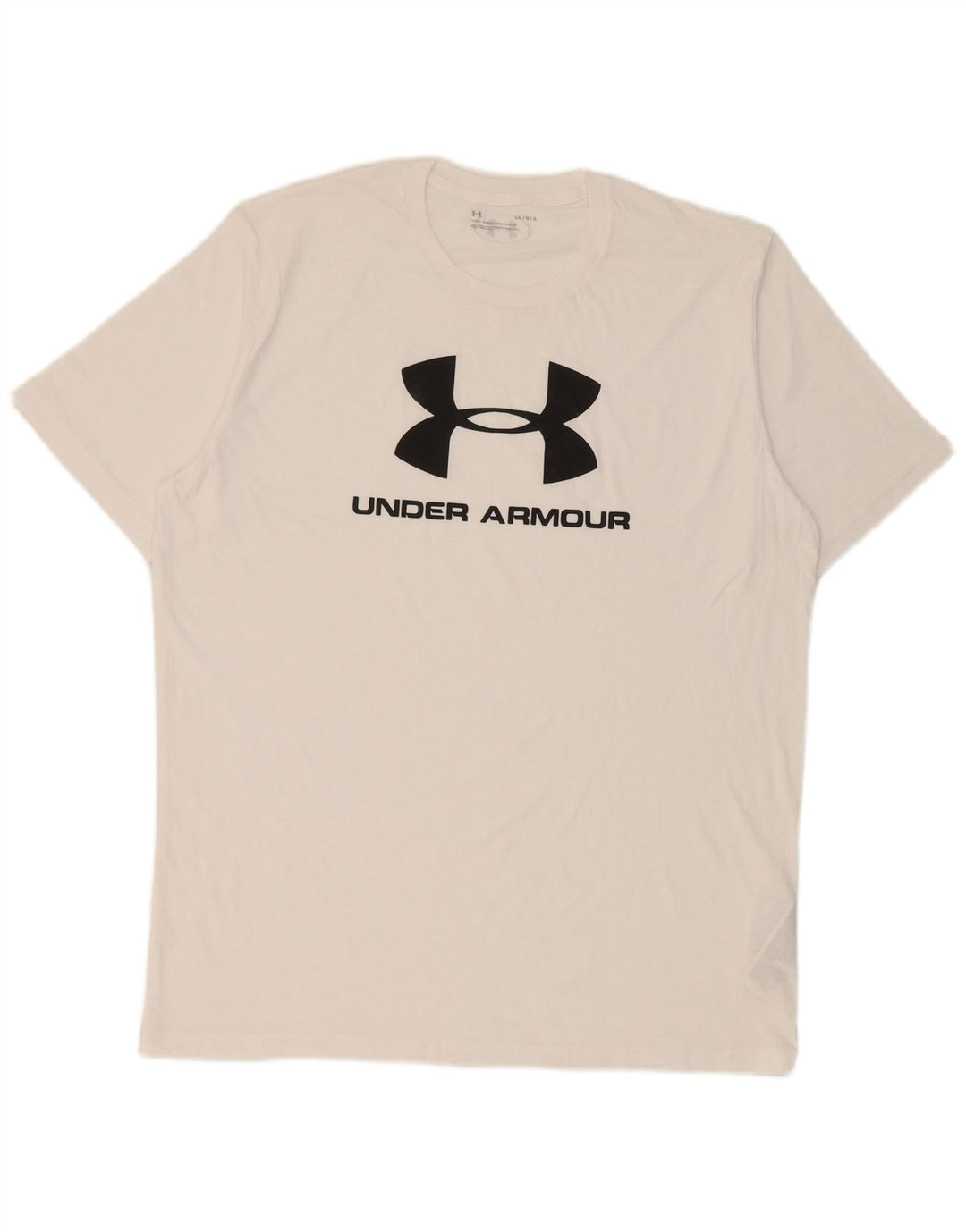 Under Armour T-Shirt Graphique Homme Grand Blanc Coton