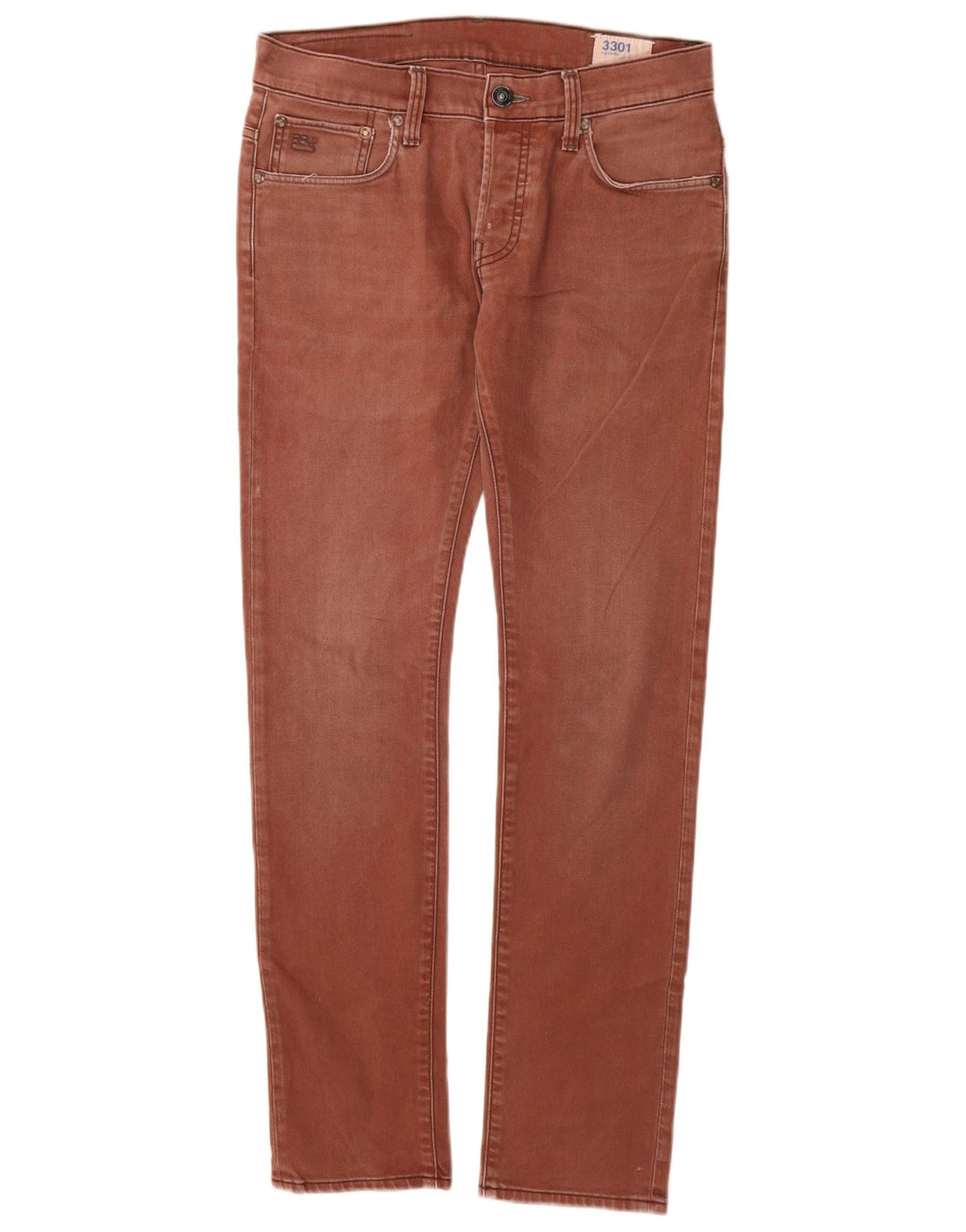G-STAR Jean Slim Homme W31 L32 Marron Coton