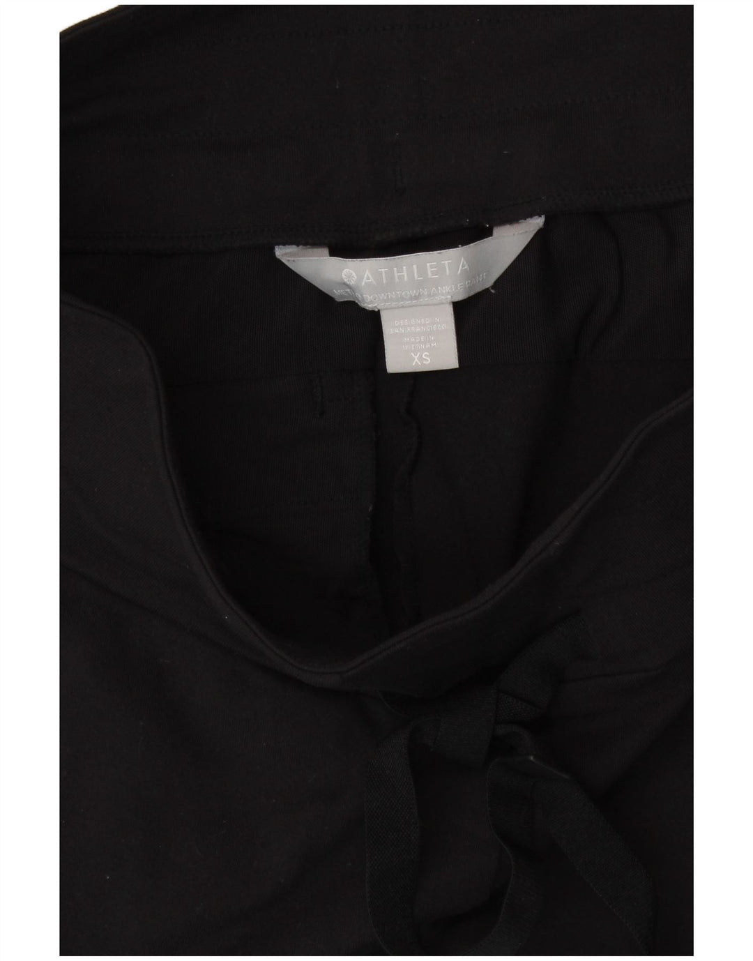 ATHLETA Pantalon de survêtement pour femme UK 6 XS Nylon noir