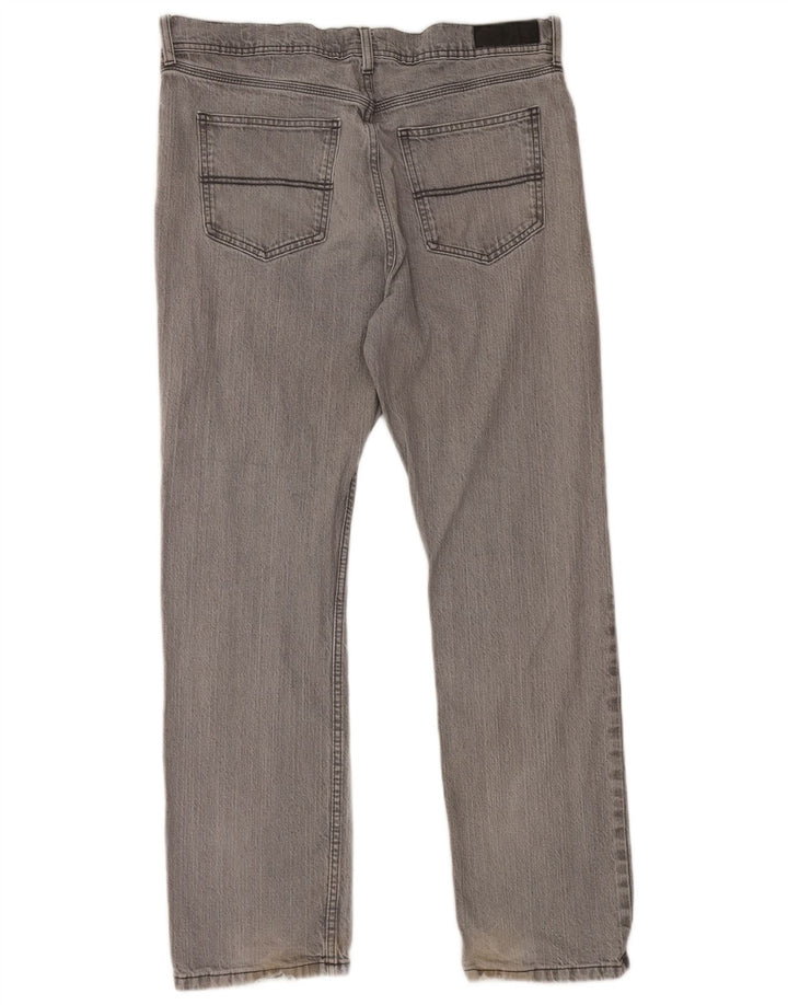 Marks & Spencer Jean droit extensible pour homme W36 L31 Gris Coton