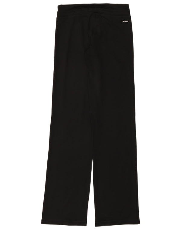 Adidas Pantalon de survêtement Climalite Wide Leg pour femme UK 4/6 XS Noir