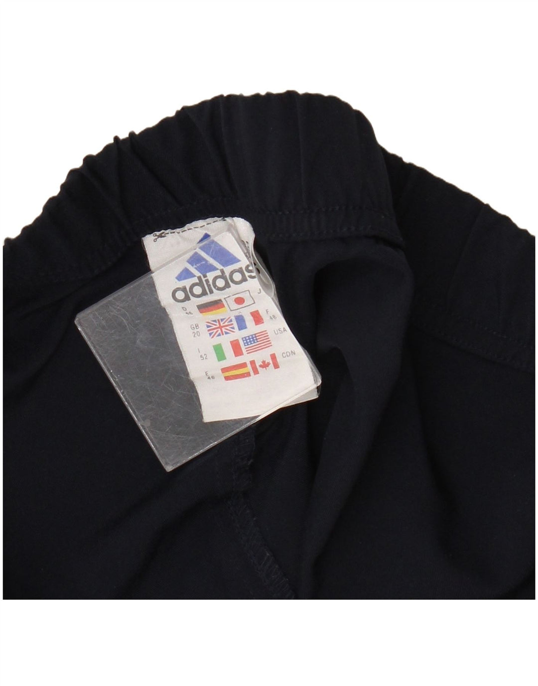 Adidas Pantalon de survêtement pour femme UK 20 2XL Noir Polyester