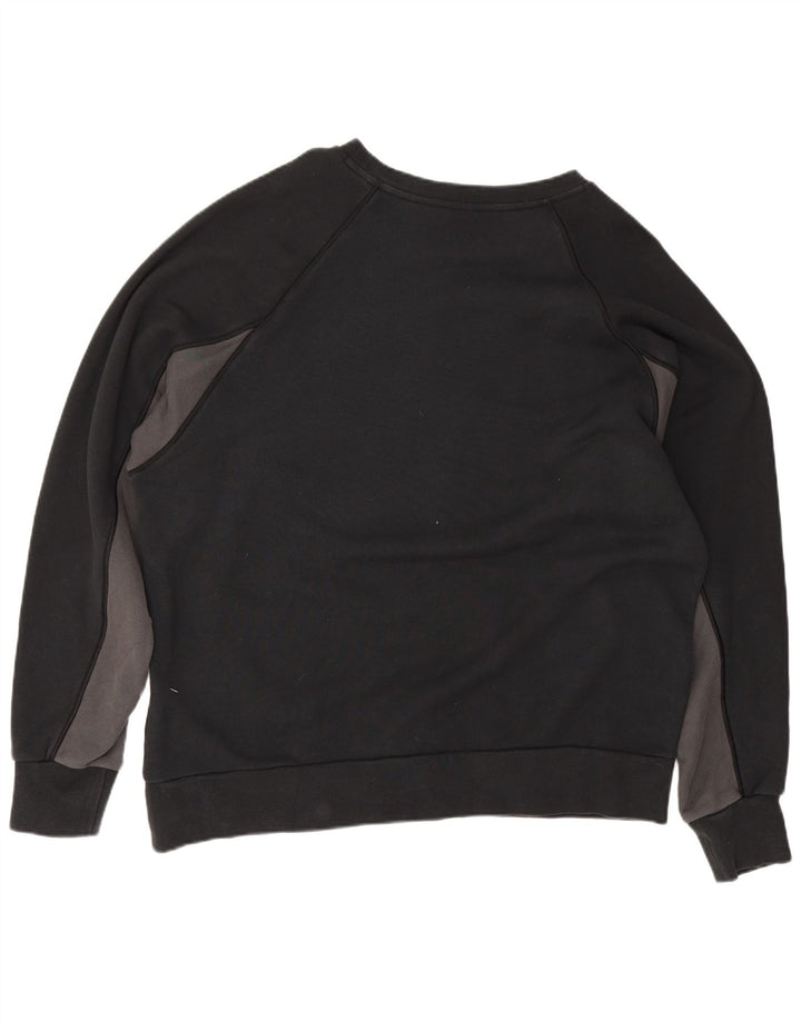 Nike Sweat-shirt graphique pour homme XL en coton color block Noir