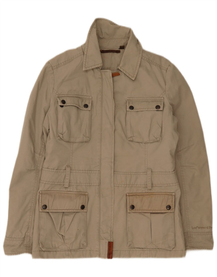 Lee Veste utilitaire pour femme UK 14 Coton beige moyen