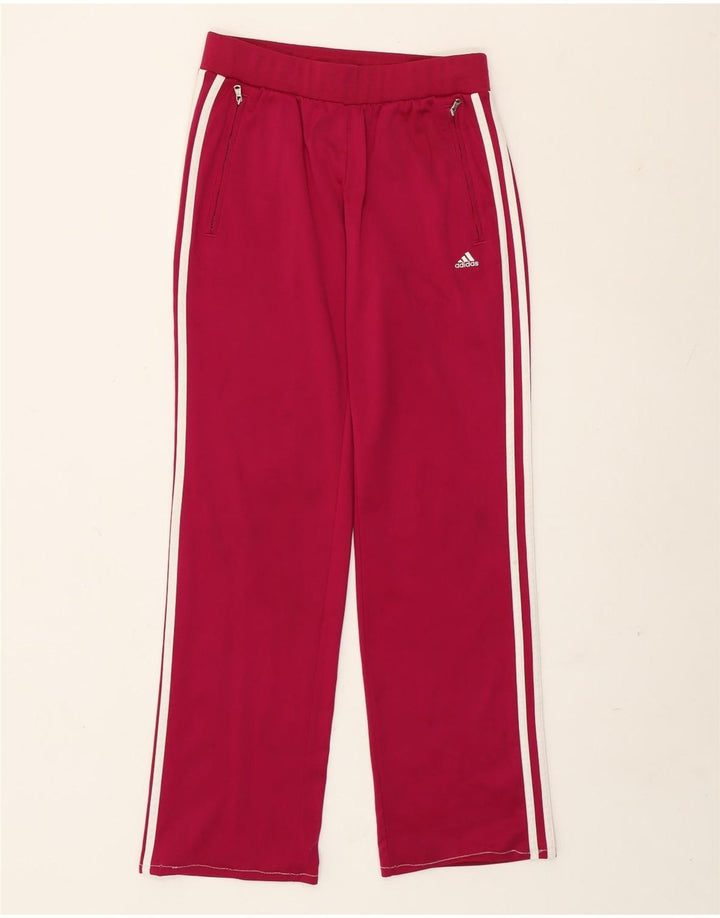 Adidas Pantalon de survêtement pour femme UK 10 Small Violet Polyester